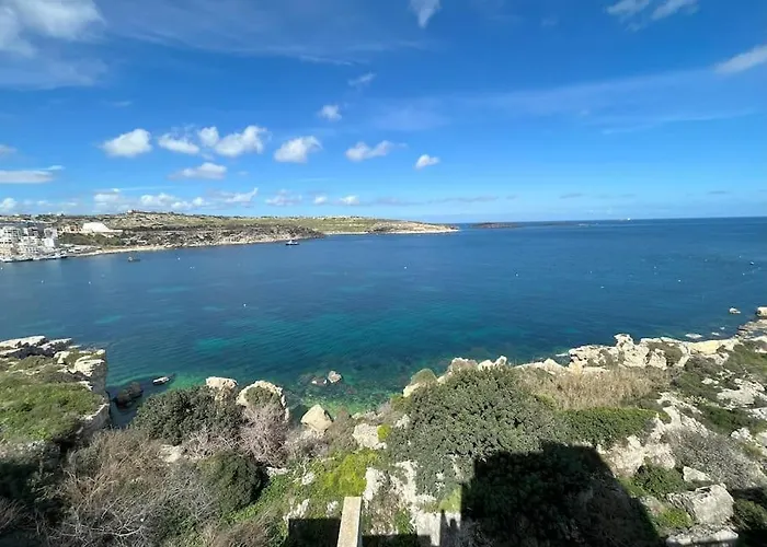 Designer 2br With Panoramic Sea Views In St Pauls Bay