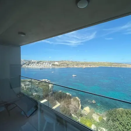 Apartament Designer 2br With Panoramic Sea Views In St Pauls Bay St Paul's Bay